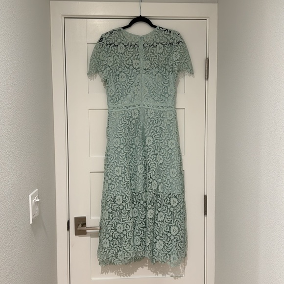 Self Portrait Rose Lace Midi Dress - Picture 7 of 8